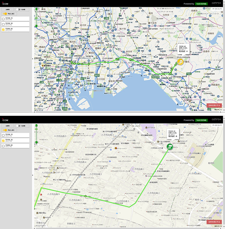 ���ۂ�NAVITIME��̉摜